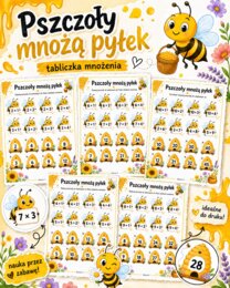 Pszczoły mnożą pyłek