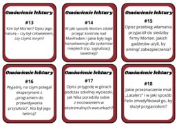 Felix, Net i Nika oraz Gang Niewidzialnych Ludzi - karty z pytaniami