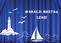 Dekoracja na zakończenie roku szkolnego - Wakacji nastał czas!