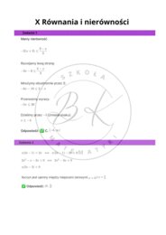 Matematyka bez tajemnic - powtórka do matury na poziomie podstawowym