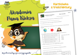 Akademia Pana Kleksa. Kartkówka z treści lektury