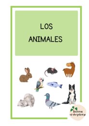 Los animales- zwierzęta (język hiszpański)