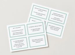 Karty do Small talk z uczniami. Szkolne "szybkie randki".