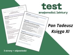 Test – „Pan Tadeusz”, Księga XI