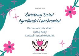 Dzień życzliwości - karteczki z miłymi słowami