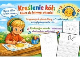 Słoneczko – klucz do łatwego pisania litery O