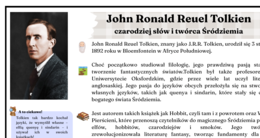 J.R.R. Tolkien - atrakcyjna notatka biograficzna