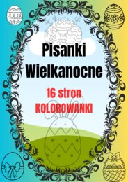 PISANKI Wielkanocne 16 KOLOROWANEK