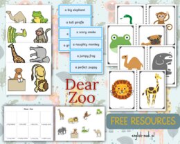 Dear Zoo - materiały