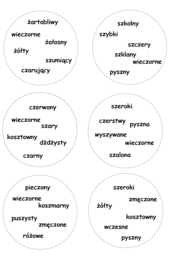 Zestaw kart typu dobble - gry logopedyczne