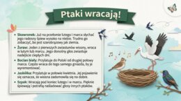 Pierwszy Dzień Wiosny – gazetka szkolna (11 plansz)