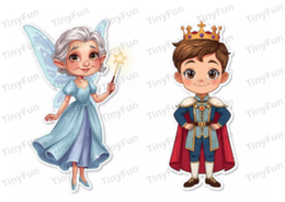 Kopciuszek – bajka, kolorowanki i teatrzyk do druku