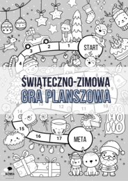 Świąteczno-zimowa gra planszowa