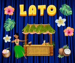 Dekoracja Przedszkolna „Lato na Hawajach”