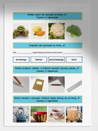 K i k. Karta pracy. Sprawdzian