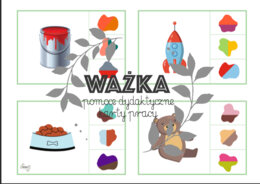 Kolory - zabawa z klamerkami