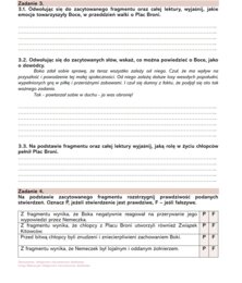 Karta pracy "Chłopcy z Placu Broni" - krytyczne czytanie