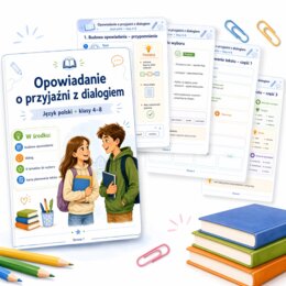 Opowiadanie o przyjaźni z dialogiem