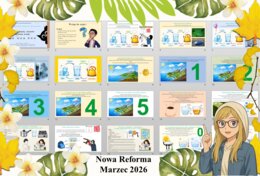 Prezentacja multimedialna w PowerPoint do edycji „Zmiany stanów skupienia wody” wykonana na podstawie podręcznika „Przyroda” Nowa Era. Przyroda 4. Dział „Obserwuję zjawiska przyrodnicze".