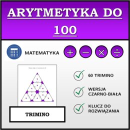 Trimino - Arytmetyka do 100 | matematyka