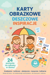 Karty Obrazkowe: "Deszczowe inspiracje"