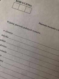 Pisownia wyrazów z rz i ż. Sprawdzian/karta pracy