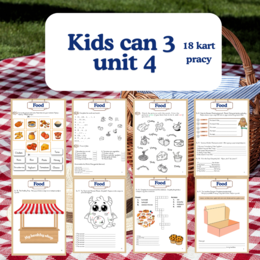 Kids can 3 unit 4 - Food