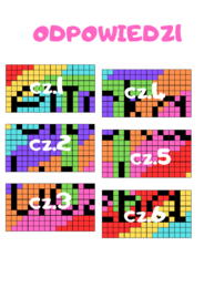 Dzień Liczby Pi - kolorowanka XXl. Klasy 7-8