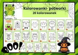 Kolorowanki- potworki