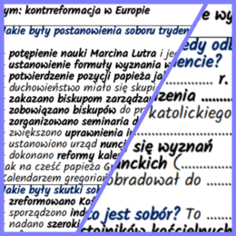 Prześladowania na tle wyznaniowym: kontrreformacja w Europie – notatki i karta pracy