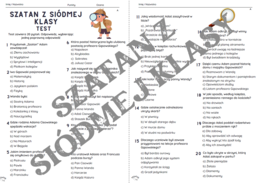 "Szatan z siódmej klasy" - test znajomości lektury