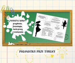 Kobieta baba przysłowia frazeologia części mowy