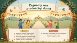 Pożegnanie ósmoklasistów – prezentacja na zakończenie szkoły podstawowej