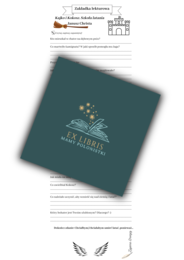 Zakładka lekturowa - ,,Kajko i Kokosz. Szkoła latania"