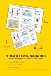 Podstawowe prawa dziedziczenia – sketchnotka – wklejka | Biologia | klasa 8