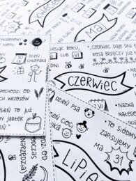 "12 MIESIĘCY" - notatki wizualne