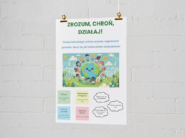 Plakaty. Ekologia i jej znaczenie. Ochrona przyrody, Różnorodność biologiczna, Zagrożone gatunki