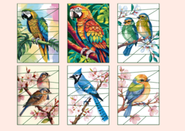 DZIEŃ PTAKÓW – puzzle –EKOLOGIA – wiosna – biblioteka – przedszkole – świetlica – 12 wersji