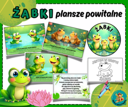ŻABKI - plansze powitalne