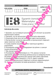 Próbny arkusz egzamin ósmoklasisty z matematyki 2024/2025. Arkusz nr 1 (aktualizacja)