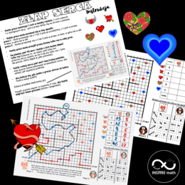 DARMOWA Gra Matematyczna – Złap Serca. Gra logiczna. Matematyczne Walentynki.