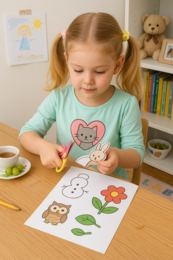 Wycinanki tematyczne. Pory roku. Zwierzęta. Figury geometryczne