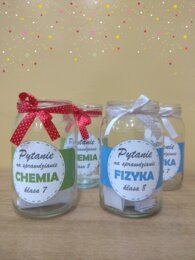 Etykiety. Fizyka/Chemia. Pytanie na sprawdzianie.