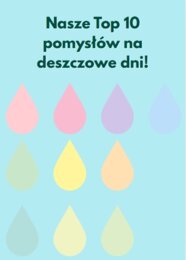 Książeczka obrazkowa „Co robić, gdy pada?”
