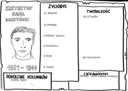 Karta pracy- Krzysztof Kamil Baczyński