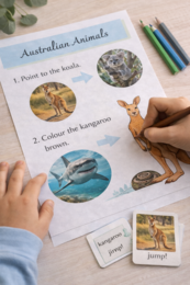 Australian animals. My trip to Australia [ANGIELSKI DLA KLAS 1-3]