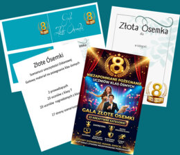 Złote Ósemki, Scenariusz uroczystości Oskarowej, gotowy materiał na pożegnanie klas ósmych