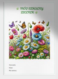 Zielnik / Album. Zasuszone rośliny. Ciekawostki.