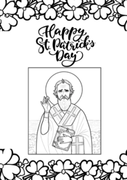 Saint Patrick's Day- kolorowanki 12 sztuk