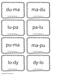 Sylabowy bałagan – nauka czytania, ćwiczenia słuchowe